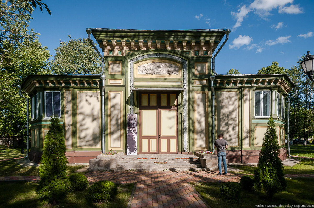 Усадьба Станиславского в Любимовке флигель