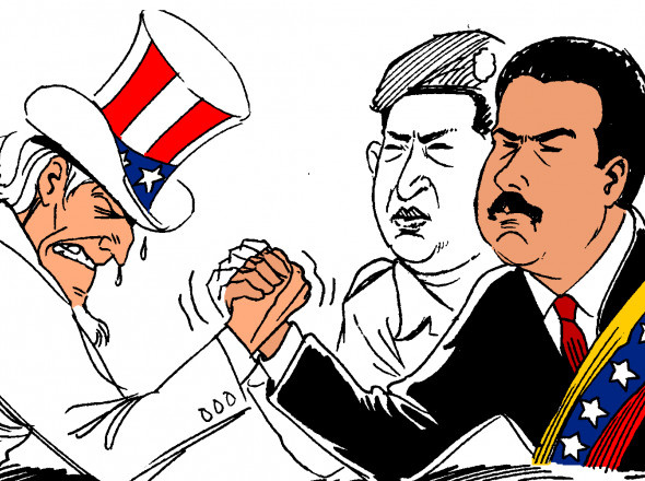 Венесуэла у черты: борьба чужими руками?