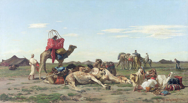 Джордж Вашингтон. «Номады в пустыне». XIX в.
Fine Art America