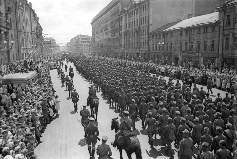 17 июля 1944 года. Москва
