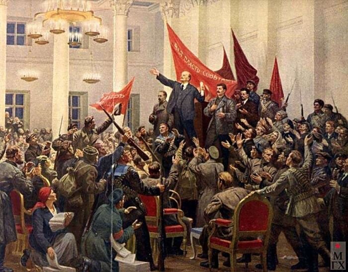  Провозглашение советской власти. Источник: fssb.su