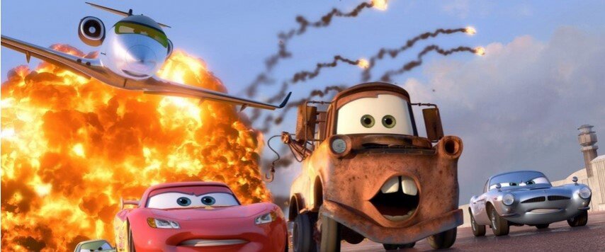 Кадр из мультфильма "Тачки 2"