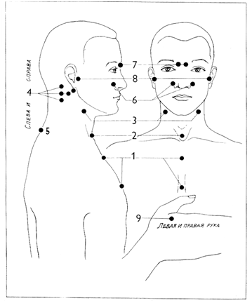 Точка при ангине. Точечный массаж при острых респираторных заболеваниях. Массаж точек при простуде. Точечный массаж при ОРВИ. Точки для массажа.