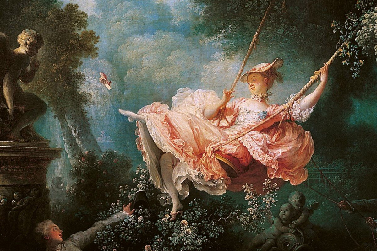 Жан Оноре Фрагонар "Качели" 1767 г.