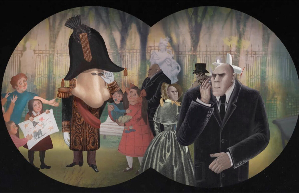 Мультфильм-долгострой «Нос, или Заговор "не таких"» Андрея Хржановского. Елей льется рекой, хотя всё это уже сто раз как пережёвано.