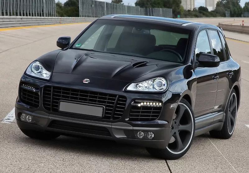 Porsche Cayenne 2006 черный