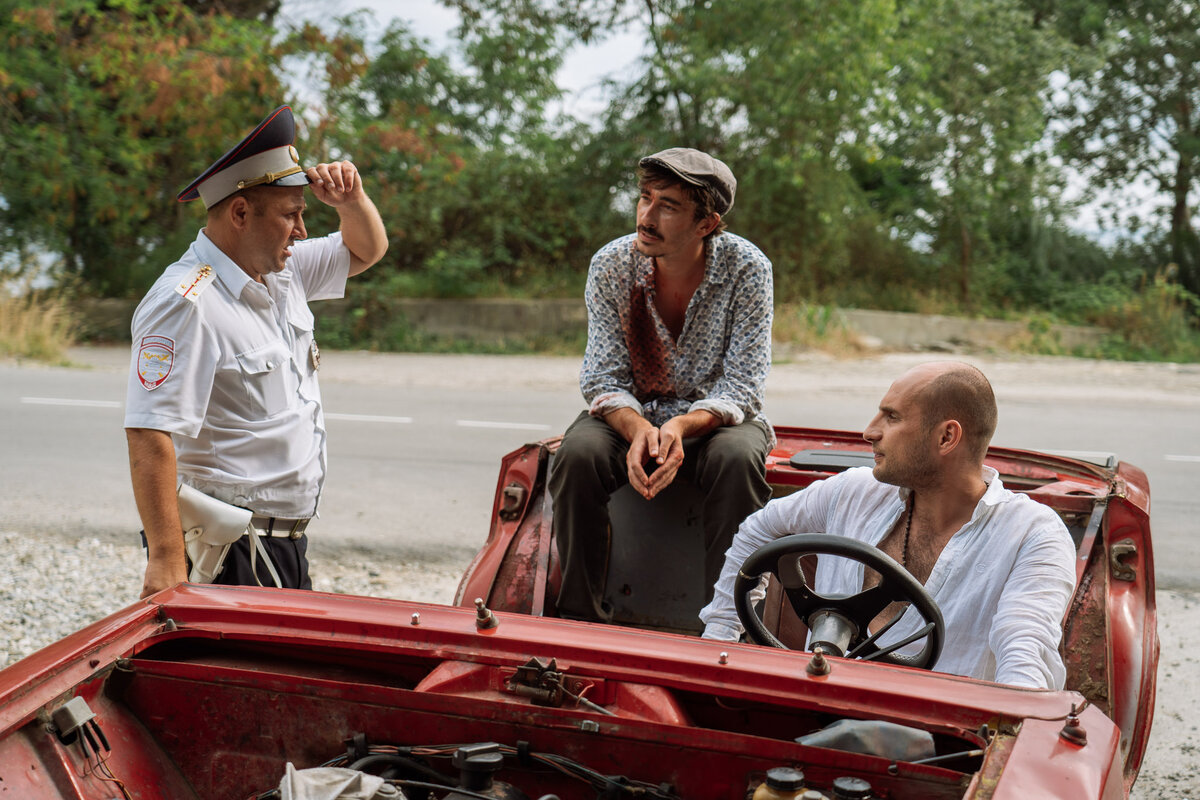 Кадр со съемок