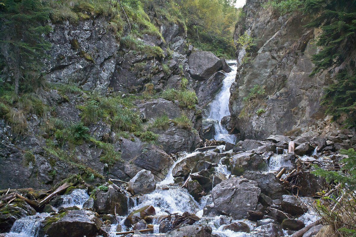 Белые водопады. Архыз