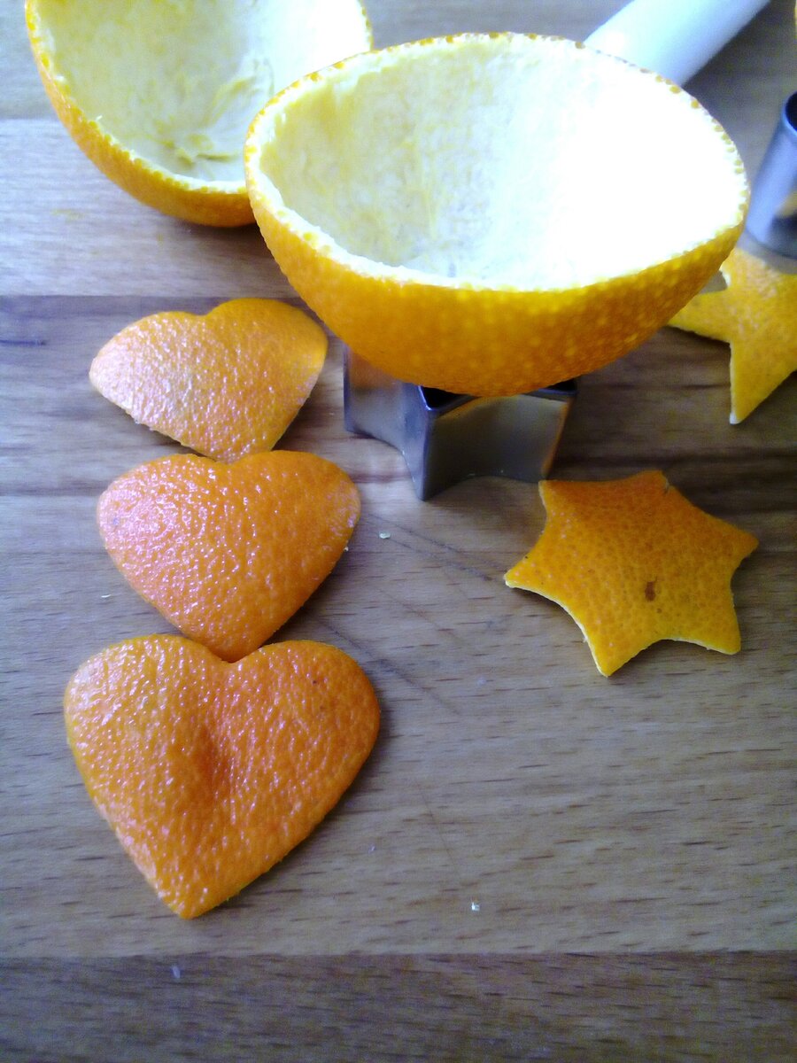 Мандариновая чашечка.