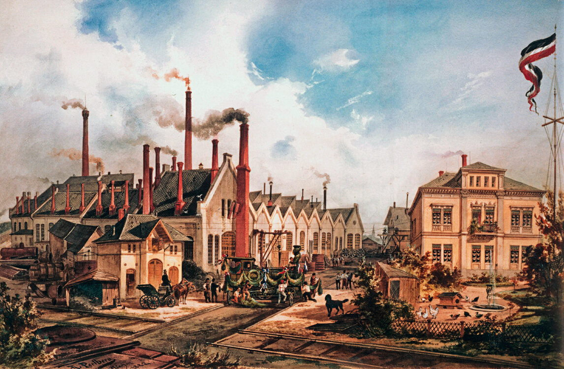 Заводы Англии 19 век
