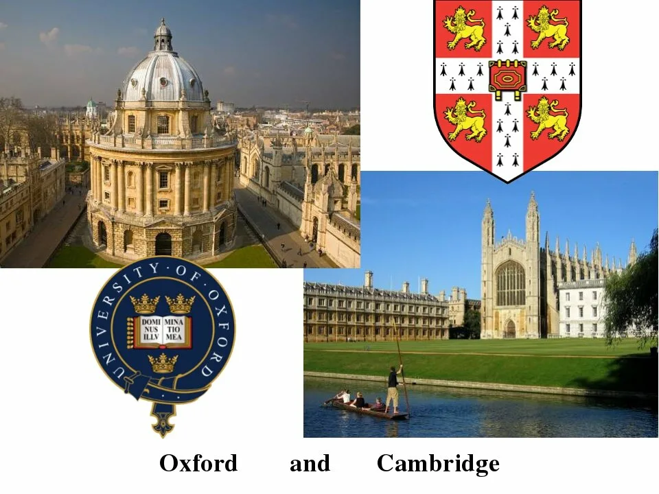 Cambridge university презентация