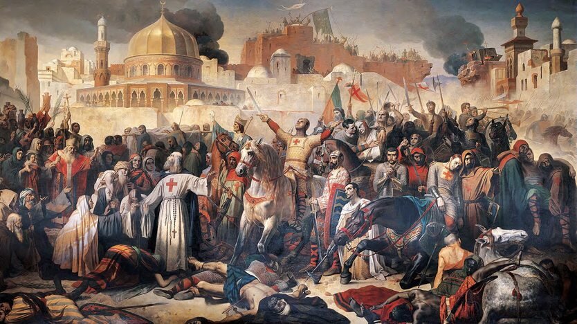Осада Иерусалима, 1099 г. Источник: about-history.com