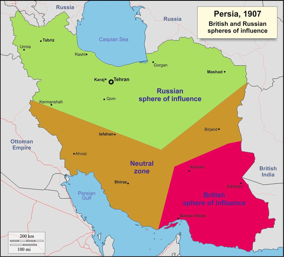 Нашими войсками московиты должны быть выдавлены из Средней Азии и сброшены  в Каспийское море» Англо-русское соглашению 1907 г. | Простор мысли | Дзен