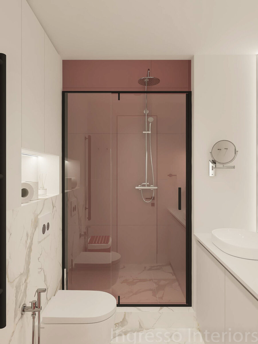 Вид на душевую.