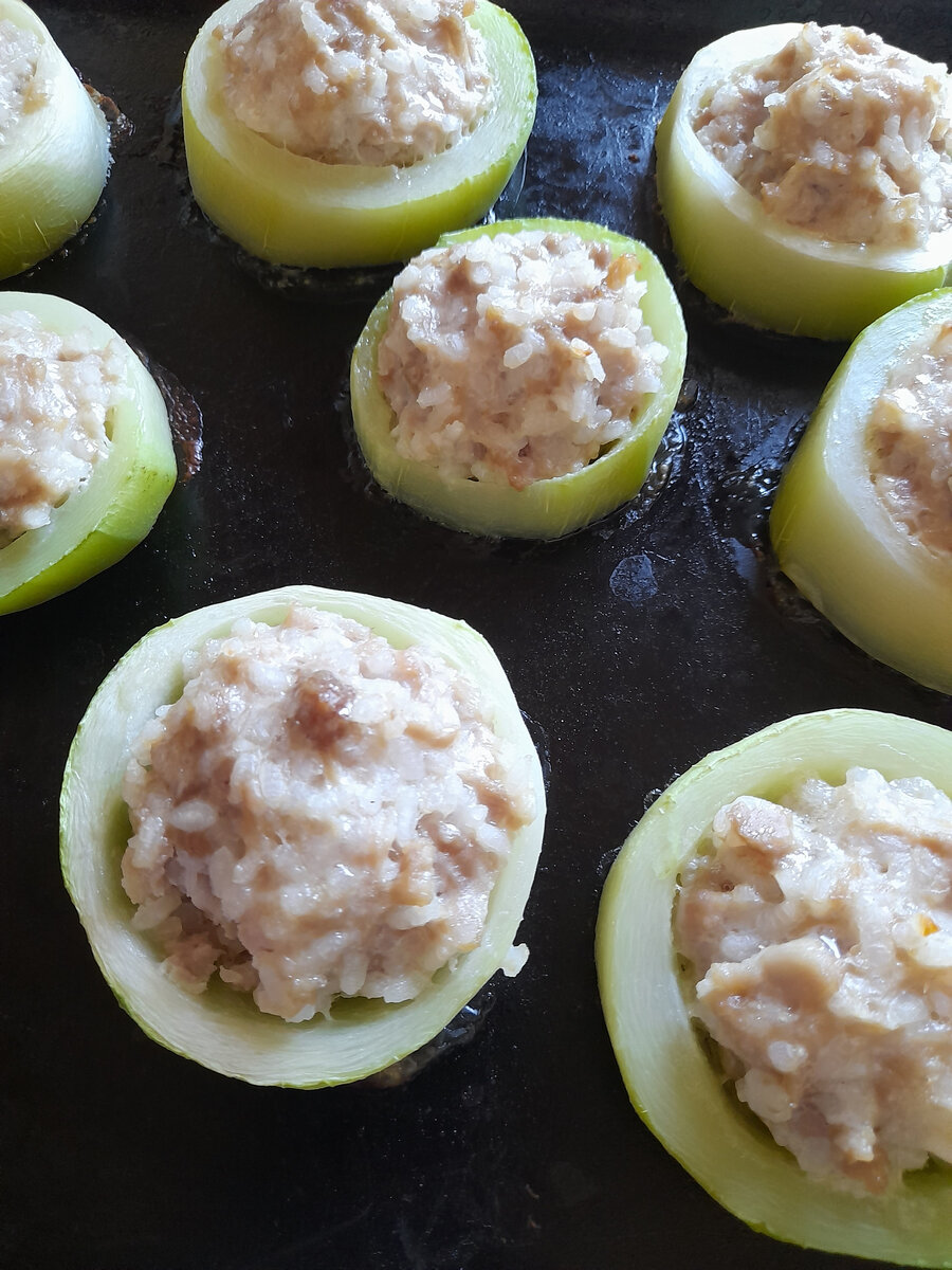 Фаршированные кабачки