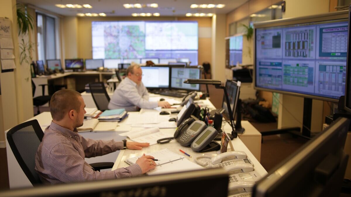   Центральное диспетчерское управление МОЭК© Фото : МОЭК
