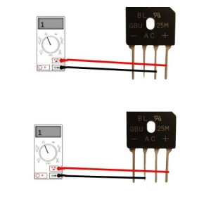 Как проверить диодный мост мультиметром не выпаивая из схемы