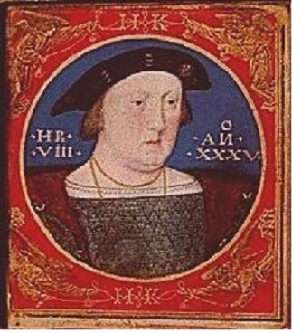 Генрих VIII. Миниатюра работы Лукаса Хорнболта, 1525—1526 гг.