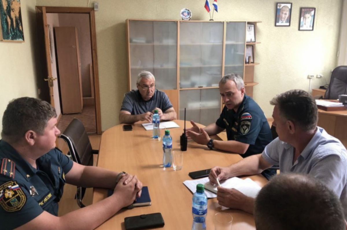    В Спасский район прибыл зам.начальника МЧС Приморья Богдан Майборода