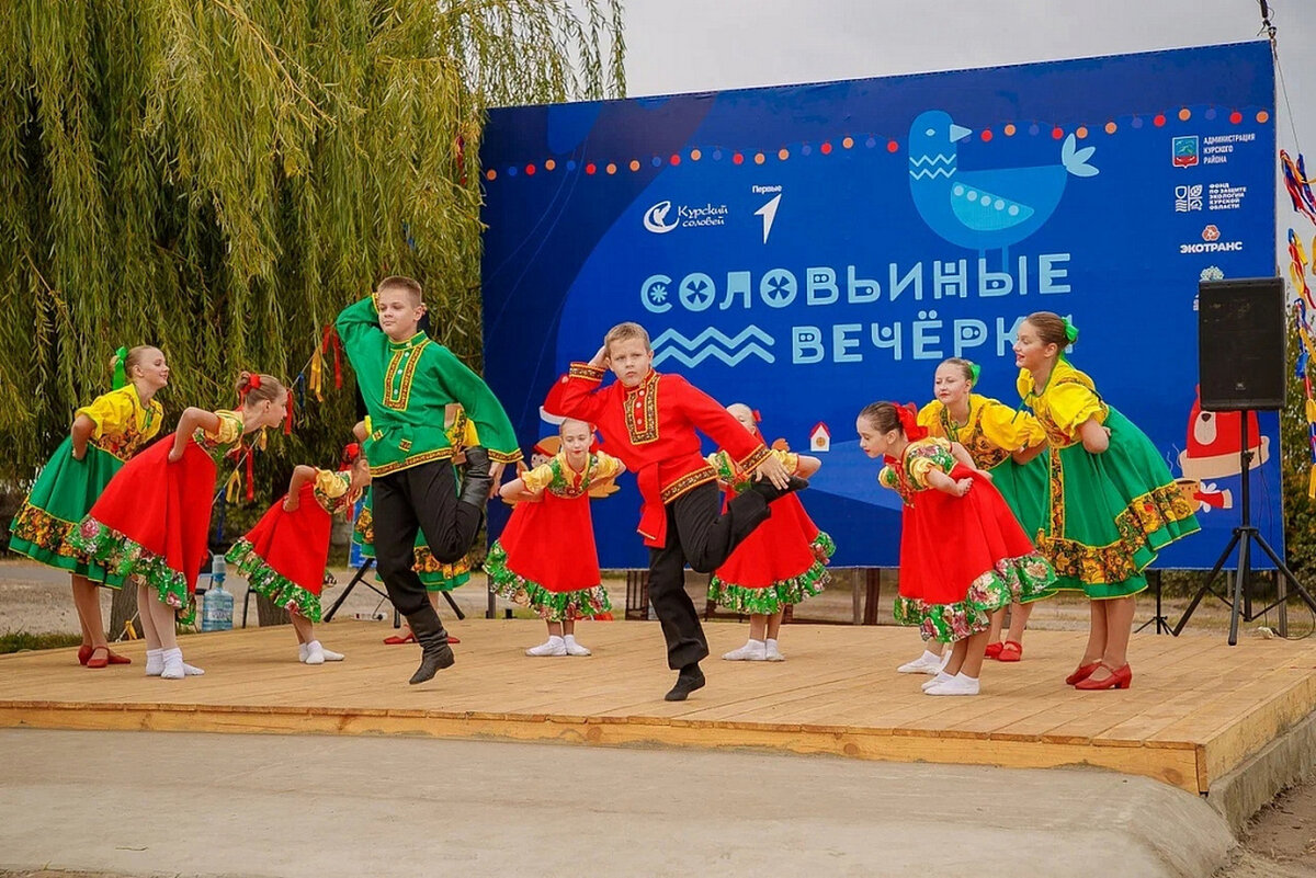    В Курском районе прошёл этнофестиваль «Соловьиные вечерки»