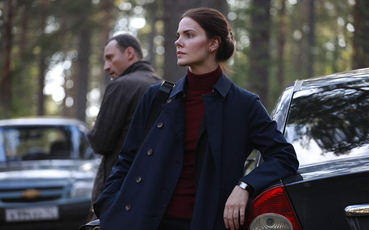 Кадр из сериала «Ворона», 2018