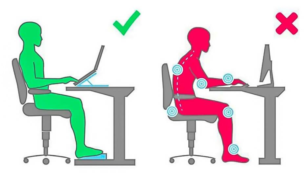 Должно быть прямо или. Как правильно сидеть за компьютером. Правильная осанка за компьютером. Правильная осанка за столом. Правильное сидение за компьютером.