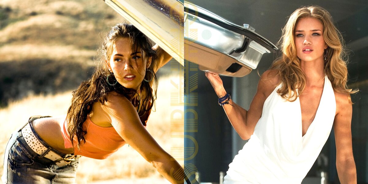 Использованы кадры из фильмов Трансформеры (2007) и Трансформеры 3: Тёмная сторона Луны (2011)