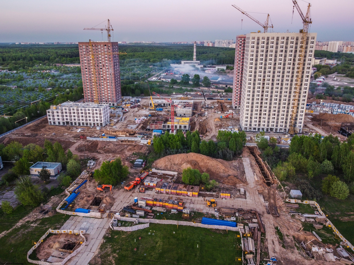 Новый микрорайон в Косино-Ухтомском на Салтыковской улице | Кожухово в  фотографиях | Дзен