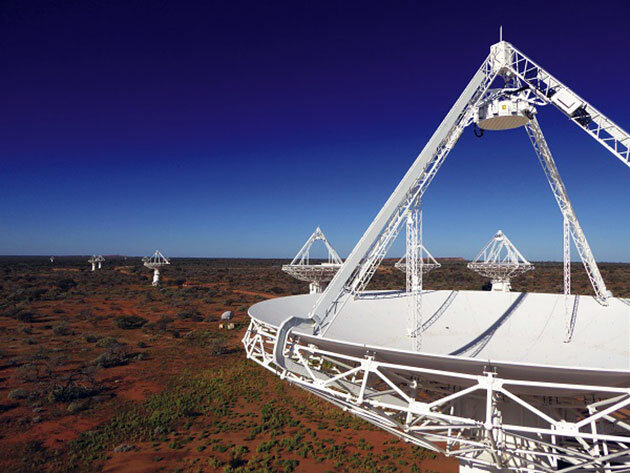 Антенны комплекса радиотелескопов Australian Square Kilometer Array Pathfinder (ASKAP). © CISRO