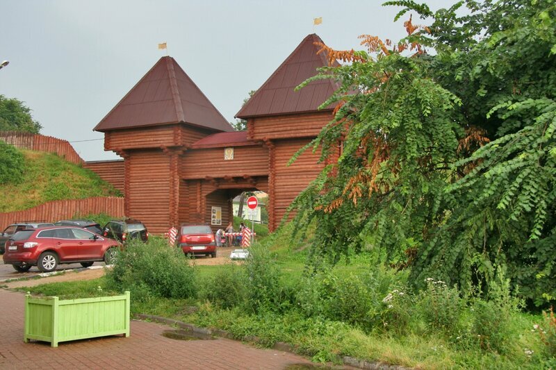 Никольские ворота, современная реконструкция 