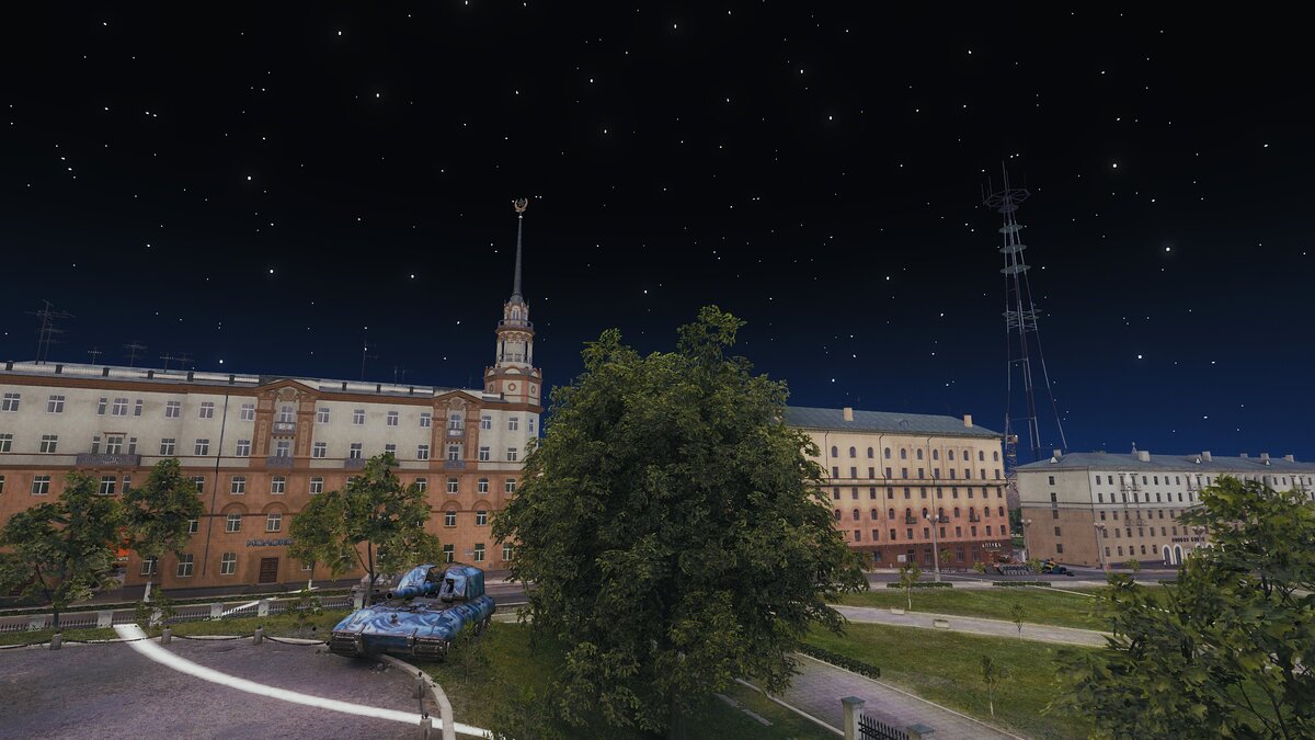 Ночь в Минске