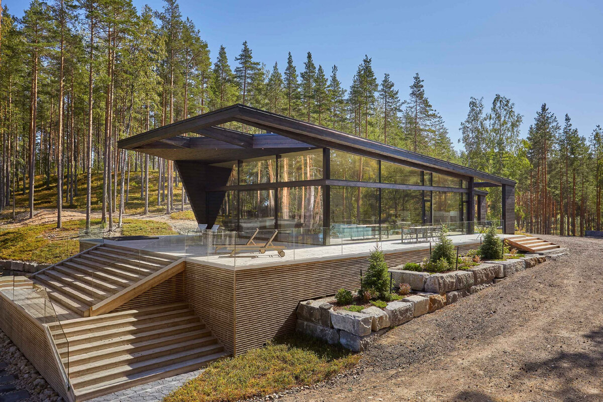 Проект Sharp от PolarLifeHaus в Южной Карелии (Финляндия)