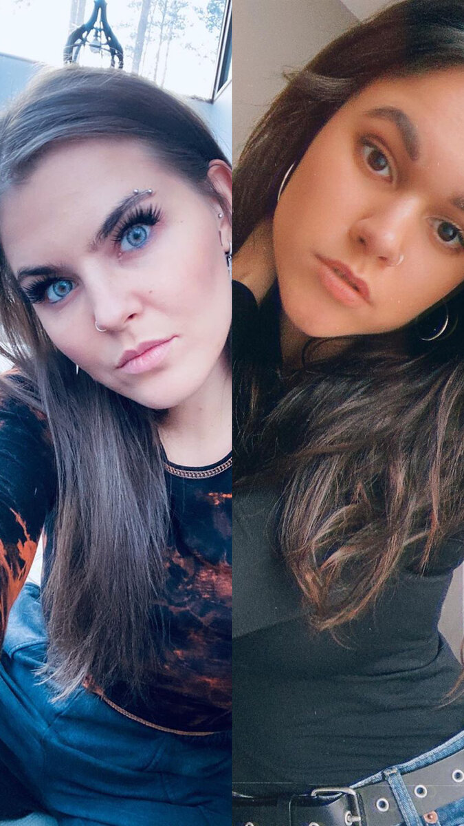 Софья Таюрская(слева) и Ирина Смелая(справа) 