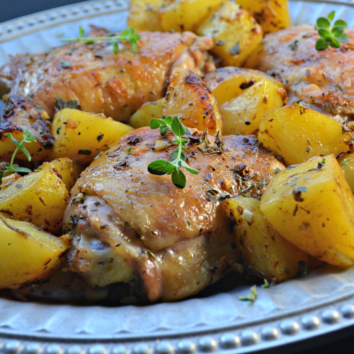 Картошка с курицей картинки