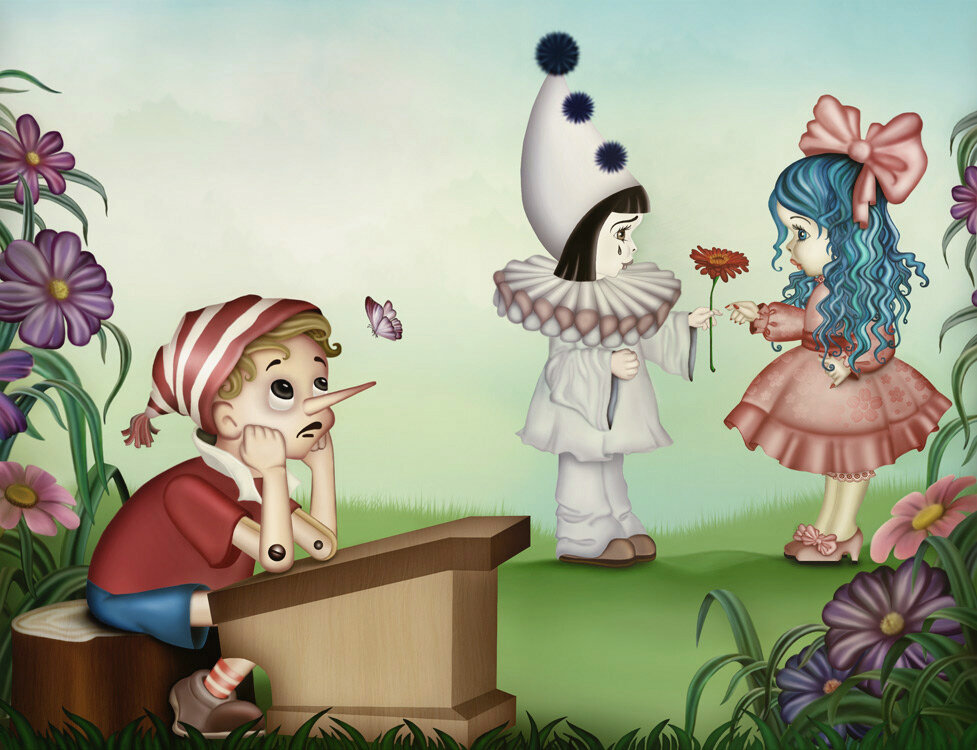 ХОЧУ ПРЕДСТАВИТЬ ВАШЕМУ ВНИМАНИЮ ЕЩЕ НЕСКОЛЬКО СВОИХ РАБОТ, ВЫПОЛНЕННЫХ В ПРОГРАММЕ "ФОТОШОП". СМОТРЮ НА НИХ И НЕ ВЕРЮ, ЧТО КОГДА-ТО В МОЕЙ ГОЛОВЕ БЫЛО СТОЛЬКО ИДЕЙ! СЕЙЧАС ТАМ АБСОЛЮТНО ПУСТО !!!