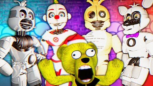 FNAF ШЕДОУ ФАНТАЙМ АНИМАТРОНИКИ СУЩЕСТВУЮТ 😱 НАШЕЛ СЕКТЕРНУЮ КОМНАТУ в ПИЦЦЕРИИ ЧИКИ ФНАФ !!!