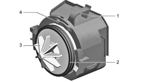 Дренажный насос посудомоечных машин Bosch Siemens NEFF Gaggenau