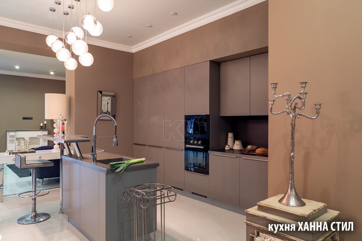 Остров - как элемент зонирования