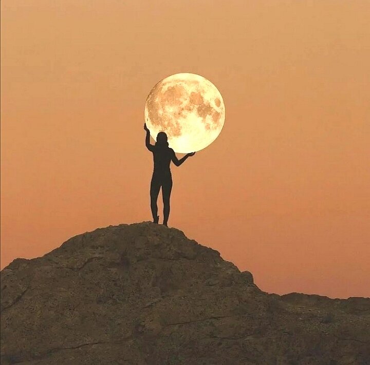 Мощь лунных энергий... 