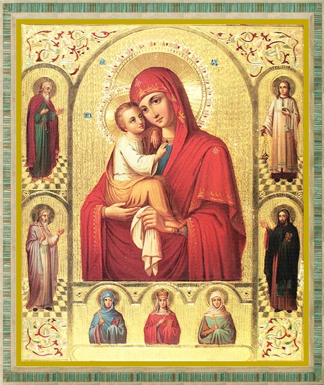Почаевская икона Божией Матери