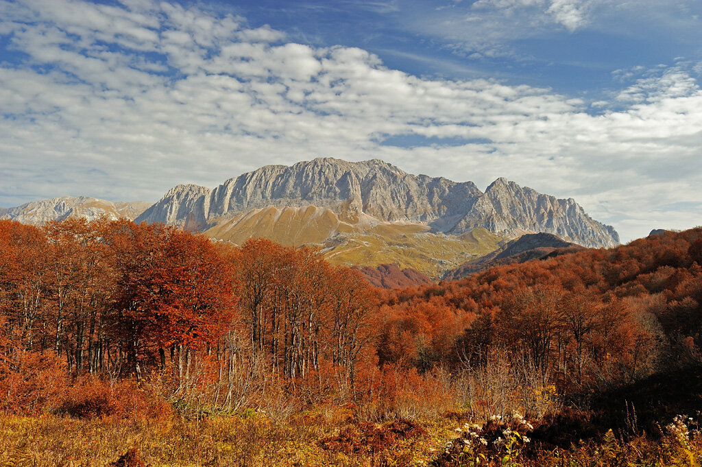 Мезмай осенью