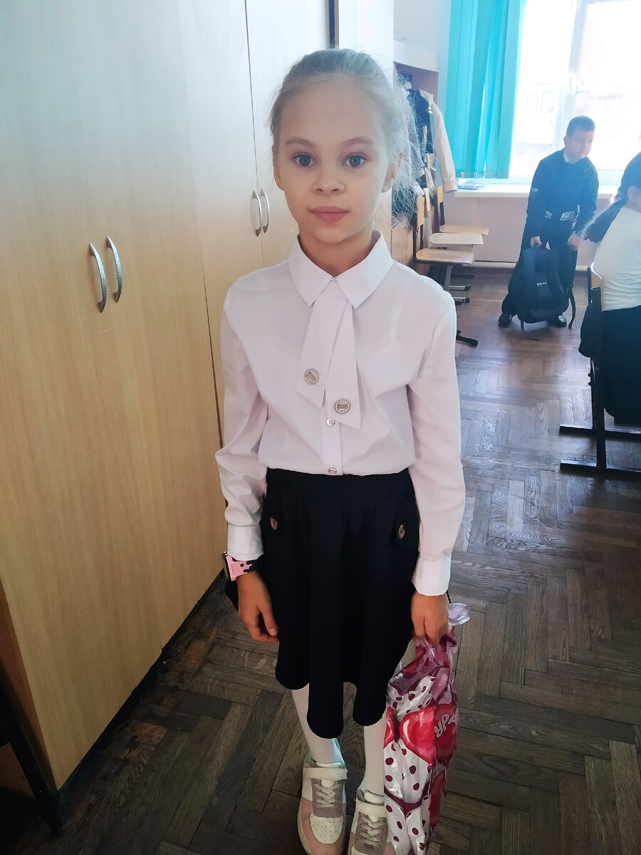 Наша Саша первоклашка