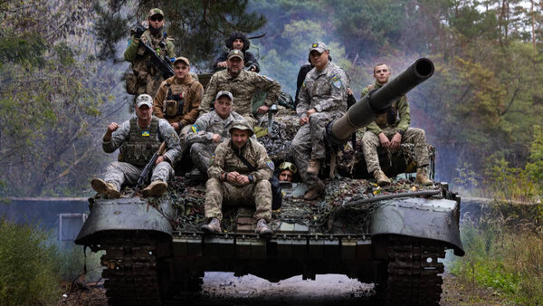Украинские военные. Фото © Getty Images / Paula Bronstein