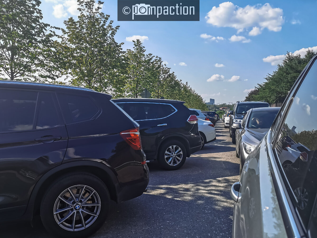 Очередь на въезд