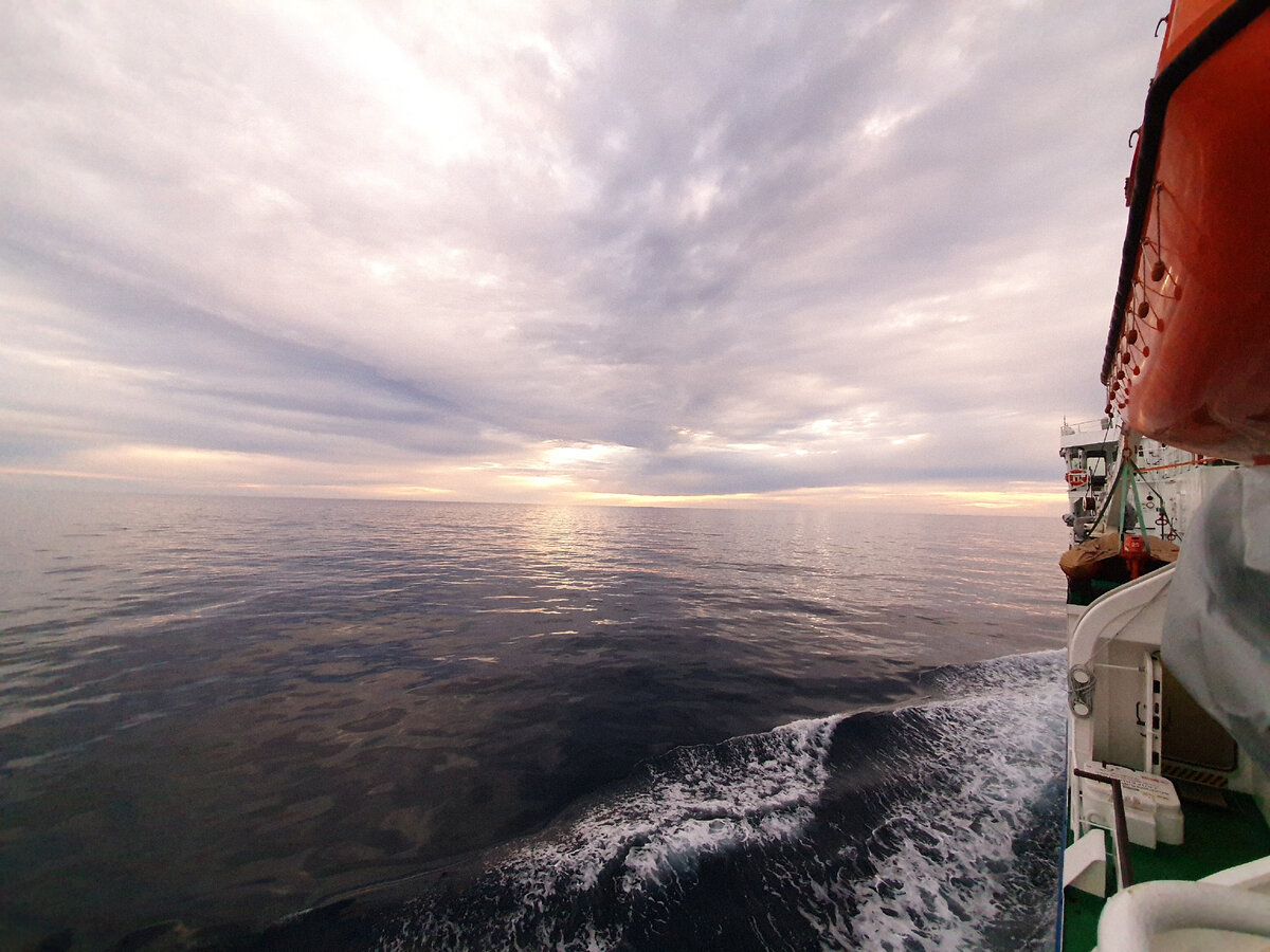 Охотское море. 29.10.2022г. 