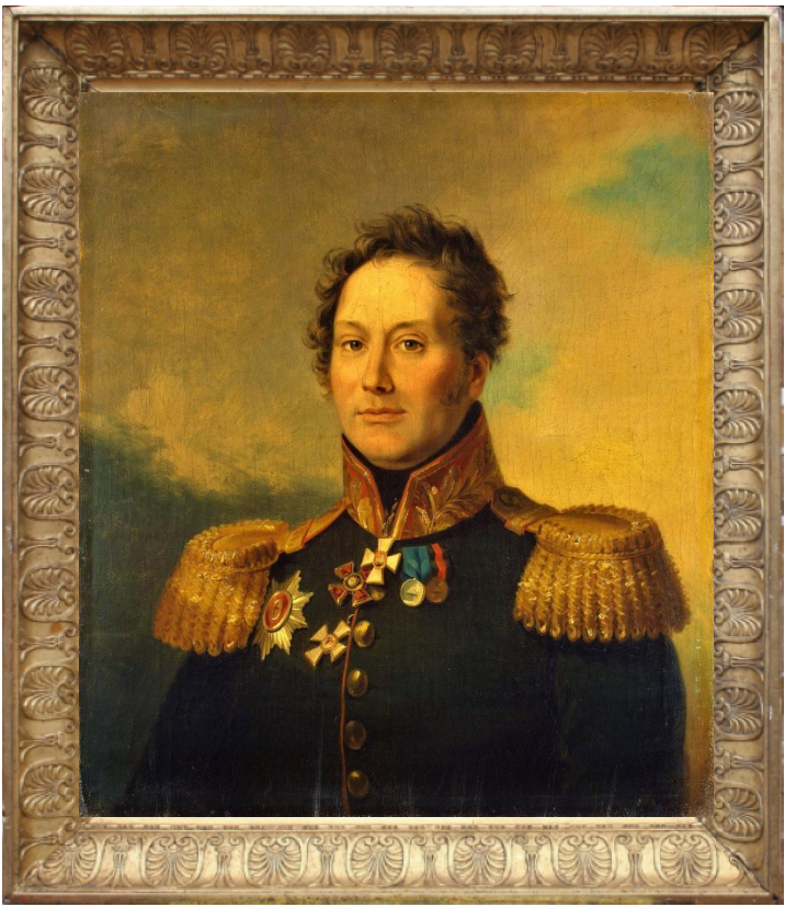 М.И. Карпенко. Простой командир непростого полка в Военной галерее Зимнего дворца.