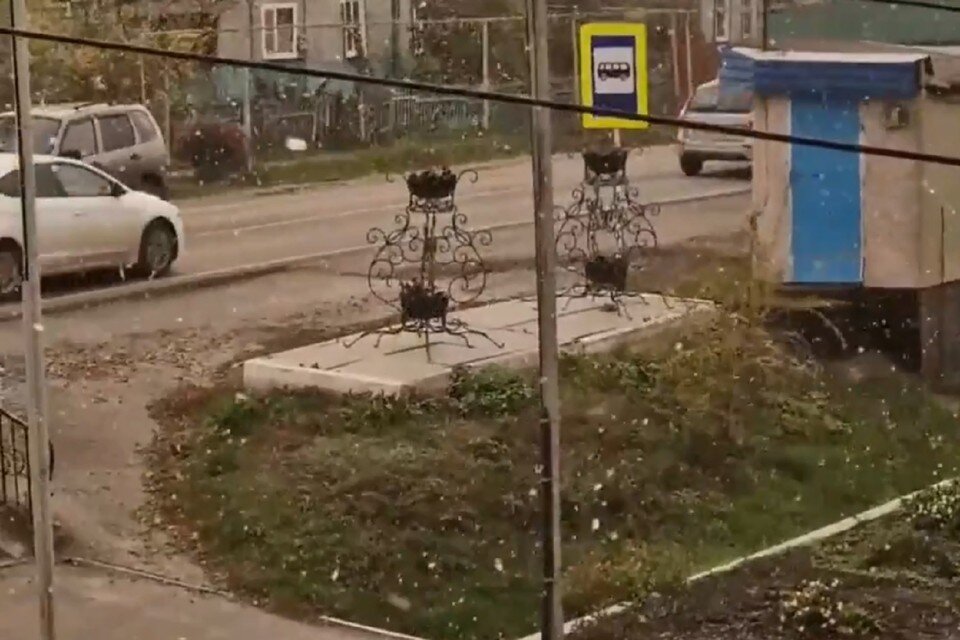     По северу и западу Ростовской области прошел снегопад. Фото: "Это Ростов".