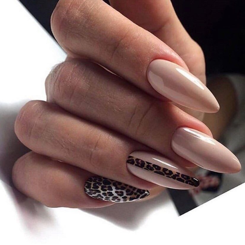 Модный маникюр с леопардовым принтом. 85 фото лучших идей на короткие и длинные ногти