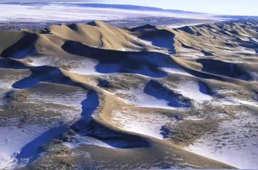 Холодная пустыня.