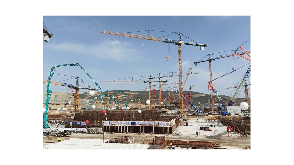    Начало строительства третьего блока АЭС "Аккую" в Турции© Sputnik